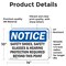 Signmission 10 in Height, 14 in Width, Vinyl Decal, Rectangle OS-2PACK-NS-D-1014-L-18221 - alternate 4